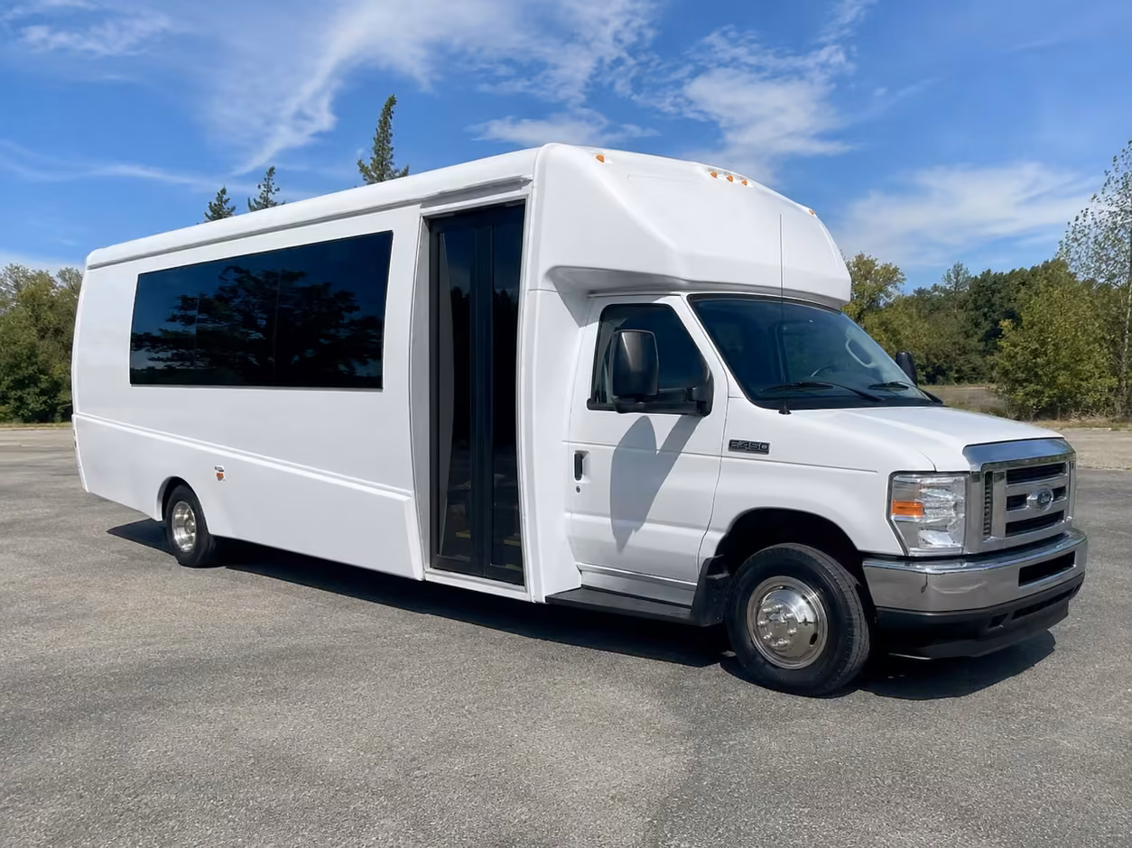 15 passenger party bus